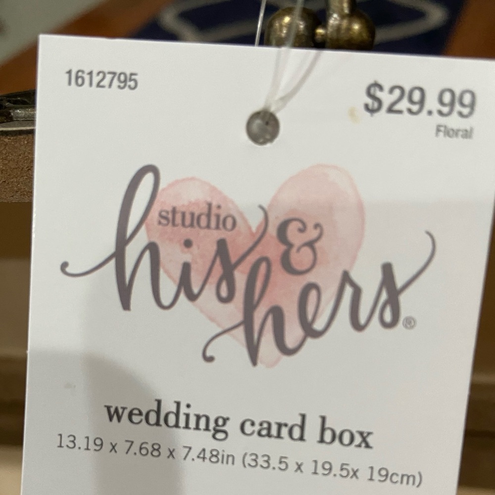 Rustic Card Box - Picture 3 of 3